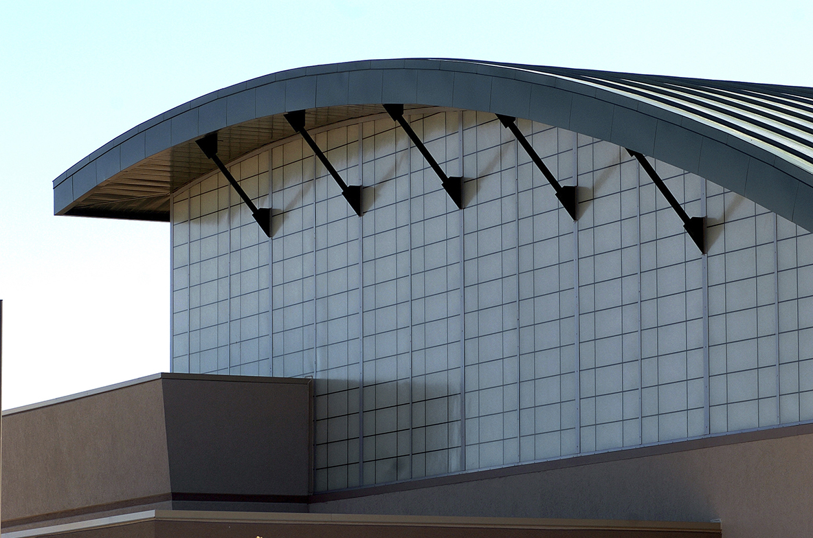 The Edge Ice Arena Exterior Detail