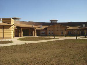 Cheyenne River Sioux Tribe Elderly Village Courtyard