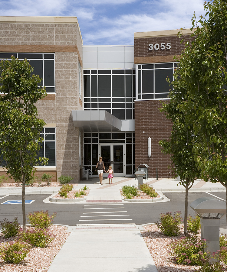 STRIDE North Aurora Family Health Services Exam Room