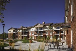 Lincoln Meadows Senior Living Spectrum Courtyard