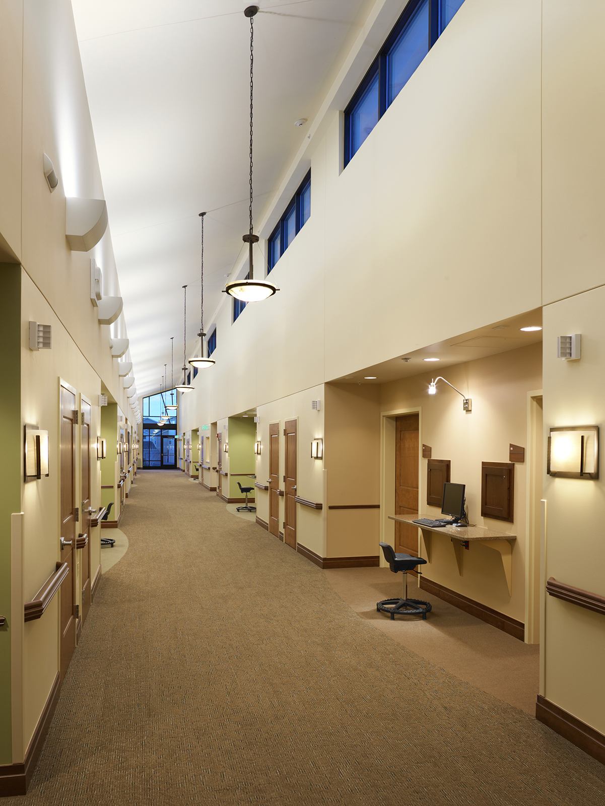 Denver Hospice Lowry Care Hallway