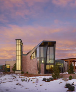 Denver Hospice Lowry Care Exterior Sunset