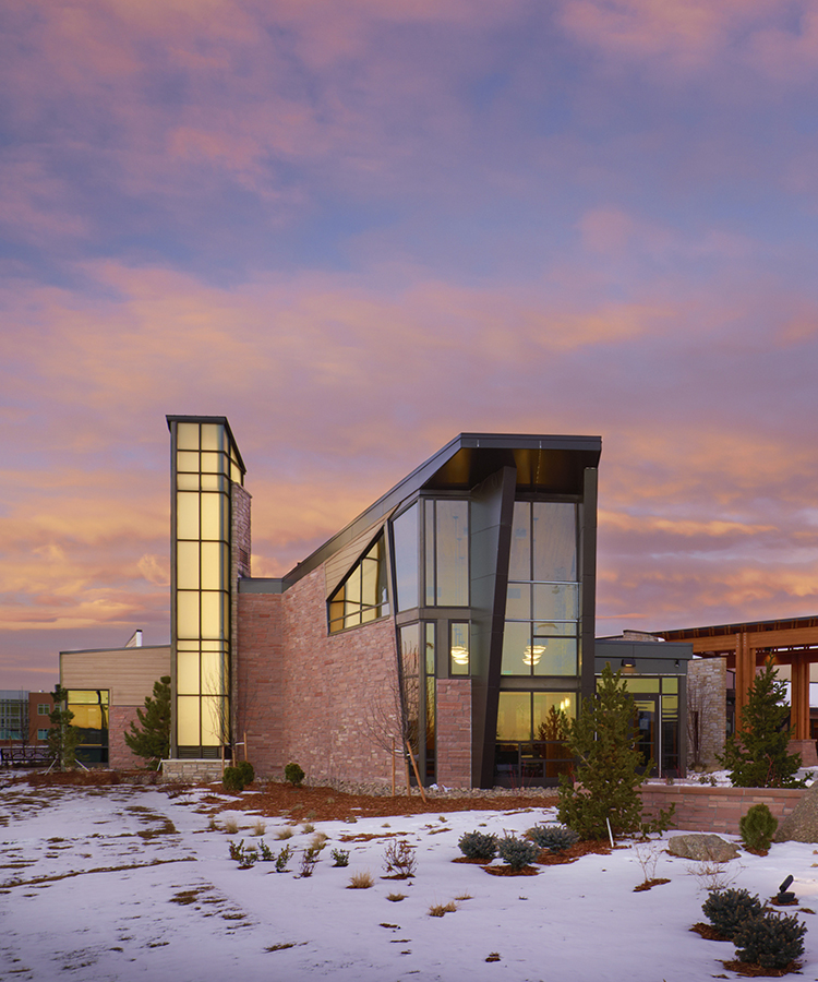 The Denver Hospice Support Center Lobby