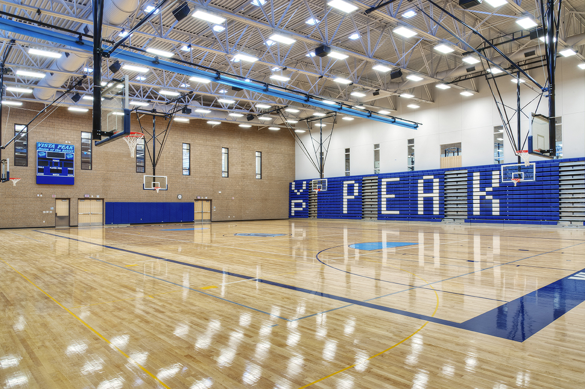Vista PEAK Preparatory Basketball Court Gymnasium