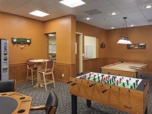 UNC Turner Hall Common Room Foosball