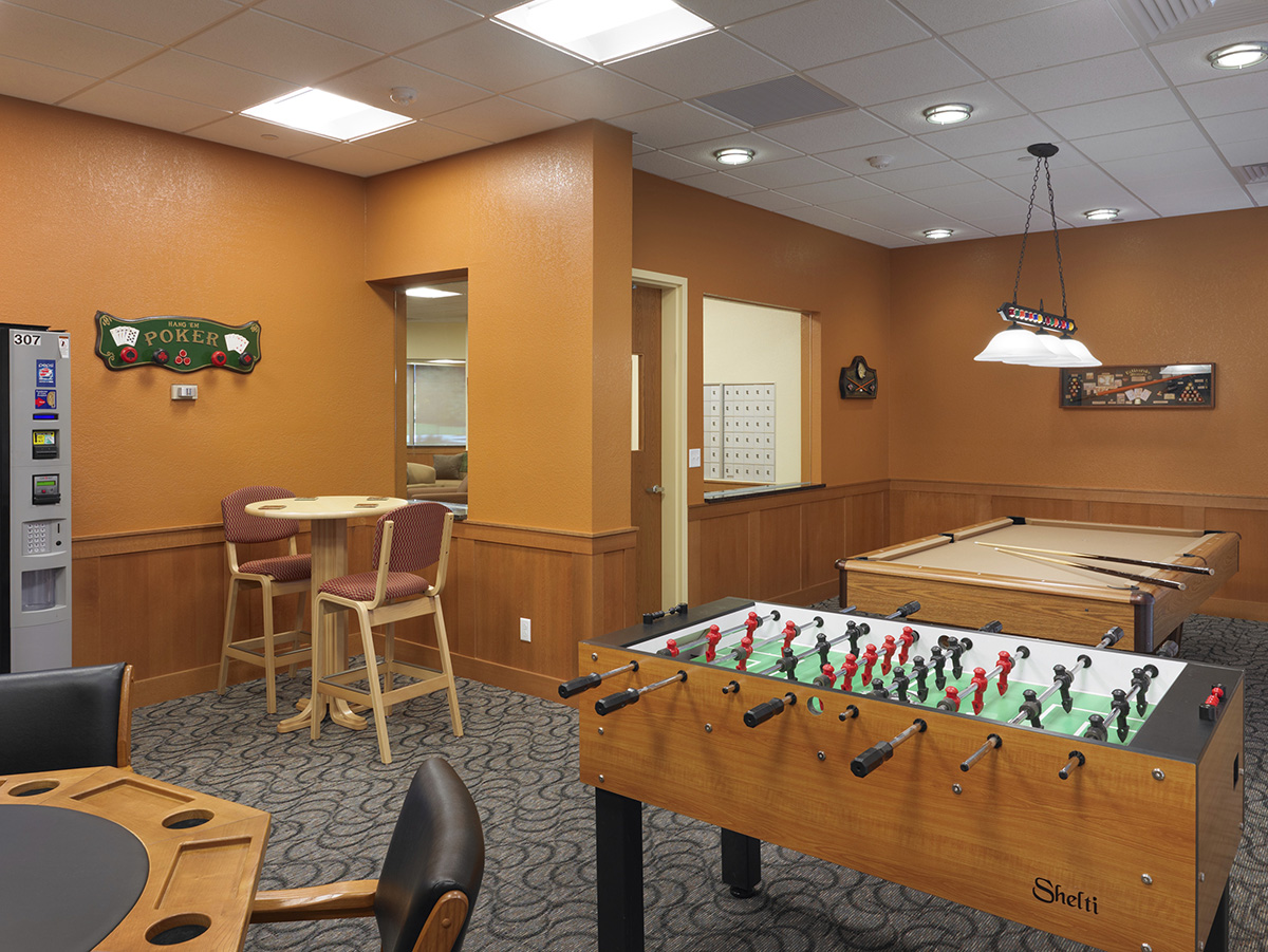 UNC Turner Hall Common Room Foosball