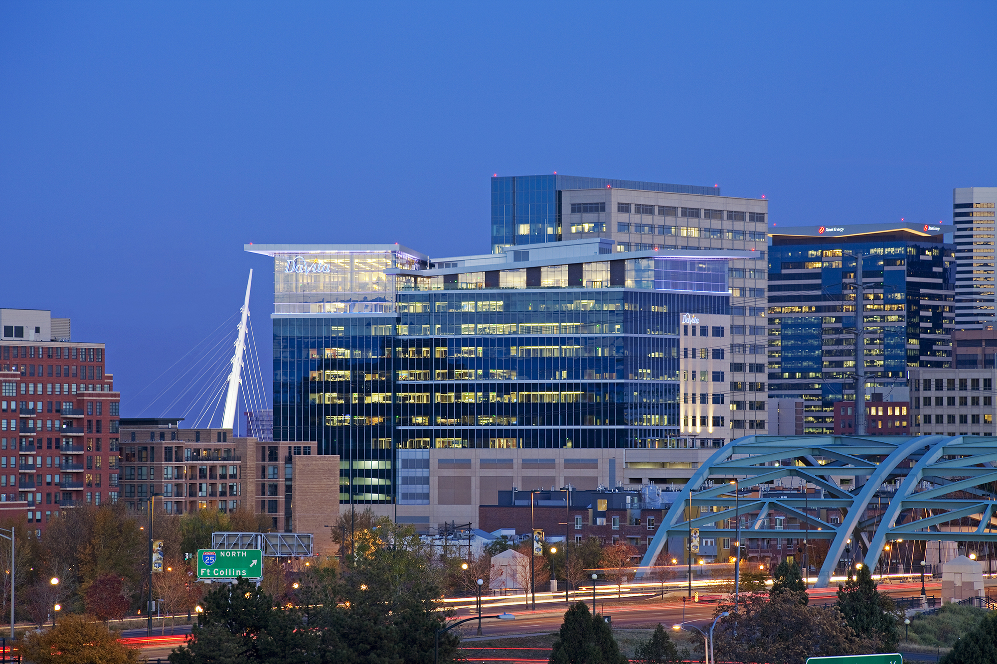 DaVita World Headquarters Denver Skyline