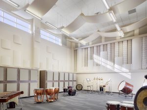 Casper College Music Building Rehearsal Room 2