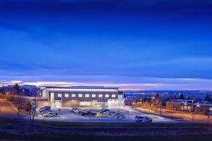 Casper College Music Building Night View