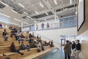 Pathways Innovation Center Roosevelt High School Learning Stair 2