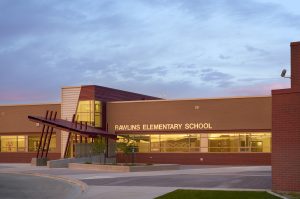 Rawlins Elementary School Entrance 2