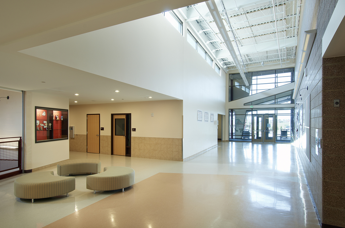 Rawlins Elementary School Hallway