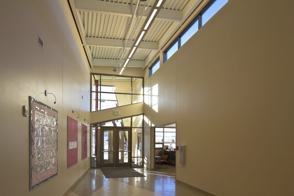 Rawlins Elementary School Secure Vestibule Interior