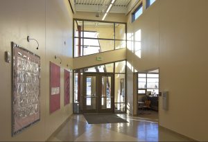 Rawlins Elementary School Secure Vestibule Interior