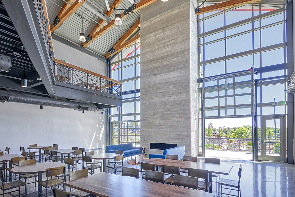 Great Work Montessori PK-5 School Cafeteria Chimney