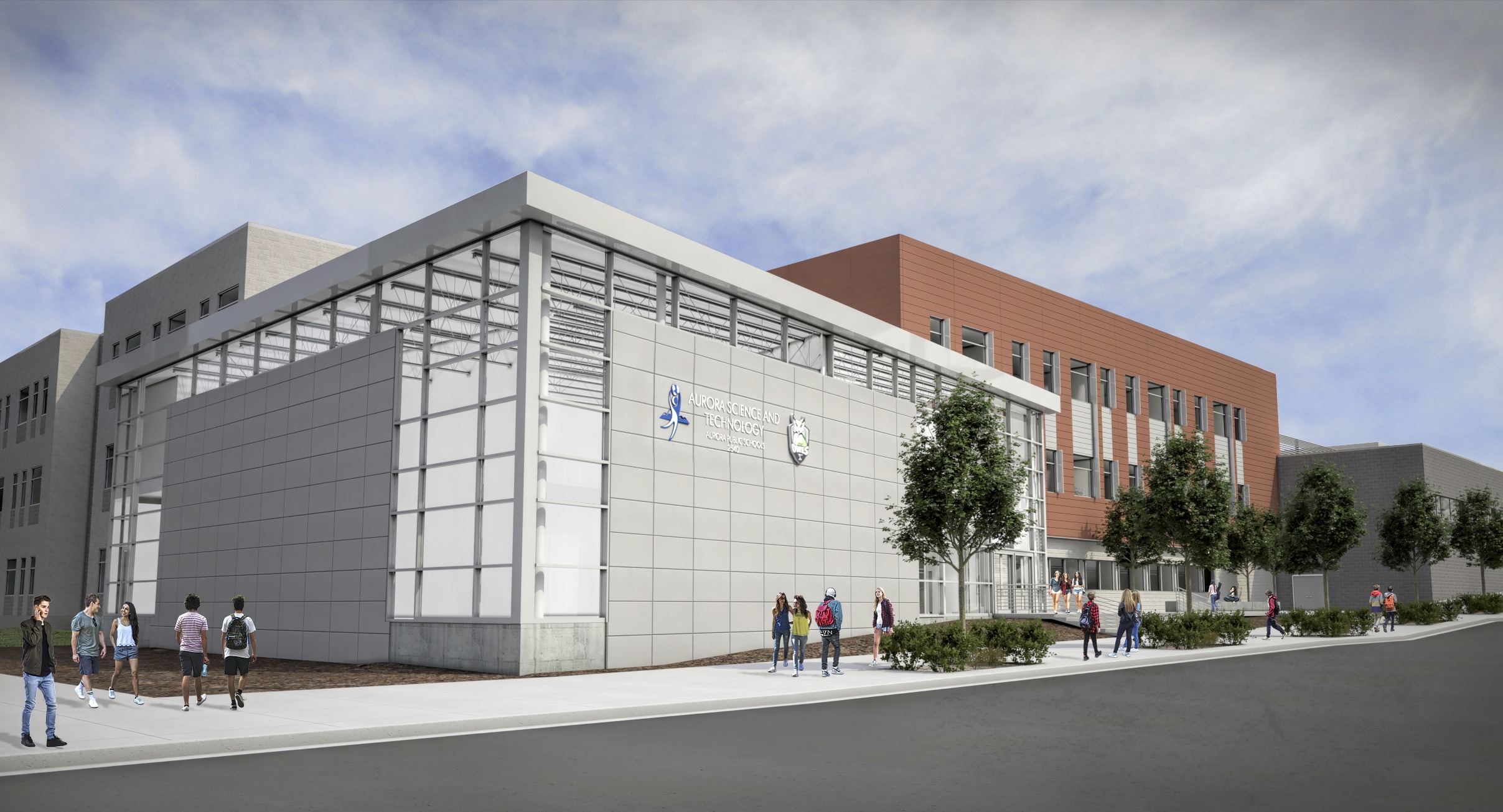 Aurora Science Technology School Rendering 4