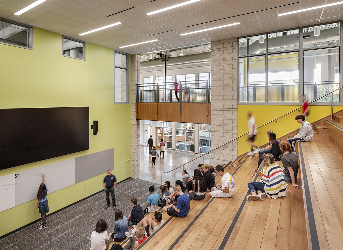 Chinook Trail Middle School Learning Stair 2