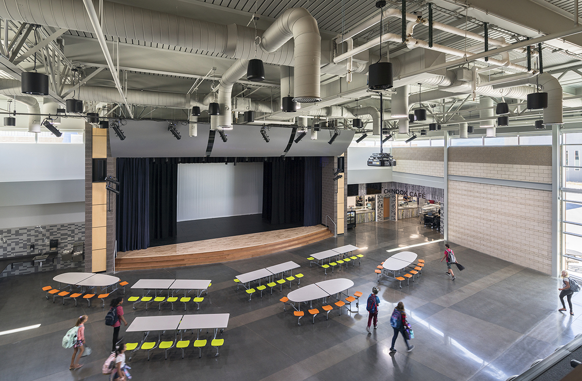 Chinook Trail Middle School Flex Auditorium