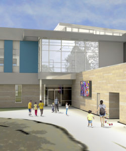 Ricardo Flores Magón Academy Exterior Rendering 2