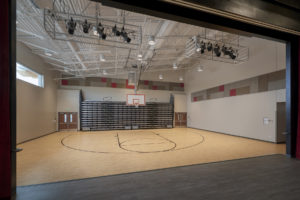 Deer Trail Half Court and Bleachers