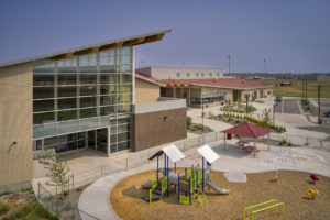 Deer Trail Side View and Playground