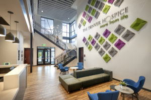 The Denver Hospice Support Center Lobby