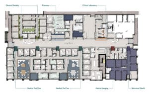 Clinica Tepyac Wayfinding Finish Plan