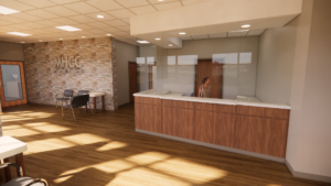 Platte Valley Saratoga Health Clinic Reception