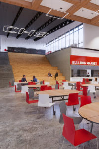 Centennial High School Learning Stair