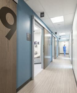 Longmont Medical Offices Renovation Hallway
