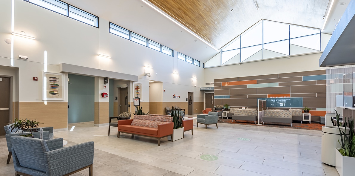 Longmont Medical Offices Renovation Lobby 2