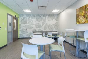 Longmont Medical Offices Renovation Staff Lounge