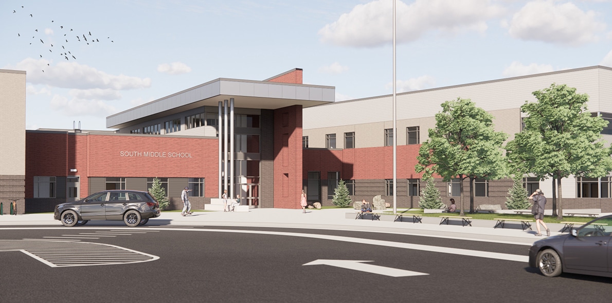 Rapid City Middle School entrance cover image