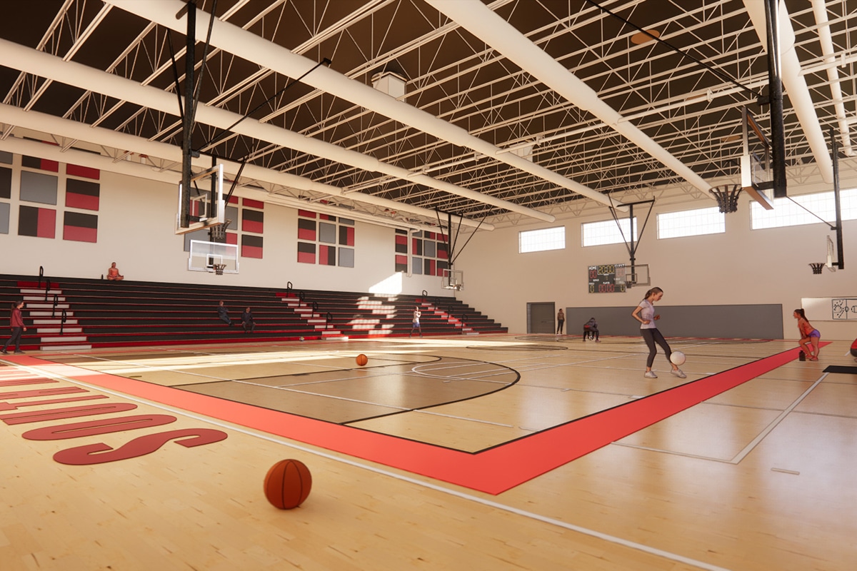 Rapid City Middle School gymnasium