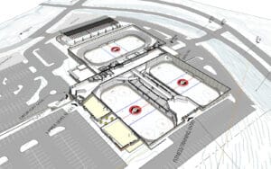 Dawg Nation Ice Arena rink plan